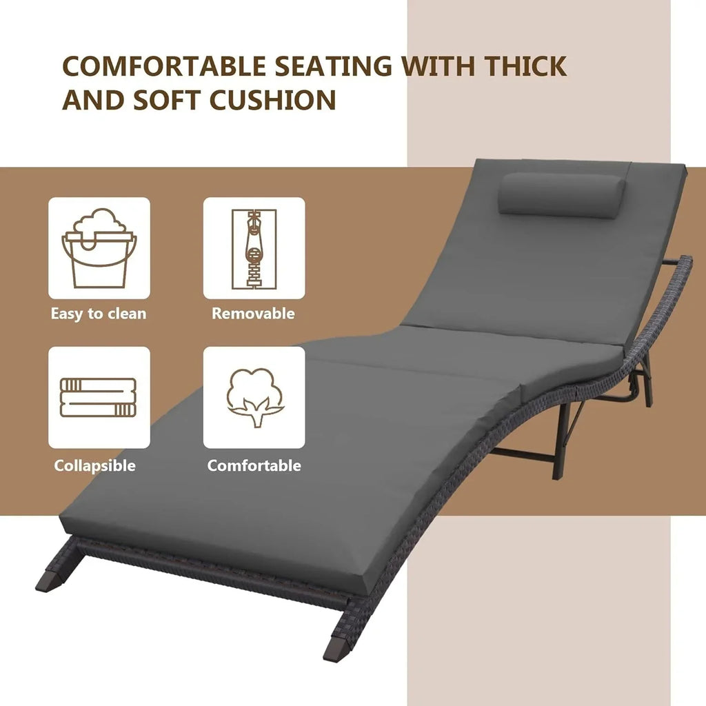 Kullavik 3-teiliges Outdoor-Loungesessel-Set