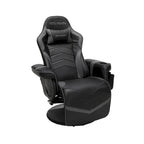 Fauteuil de gaming inclinable avec repose-pieds