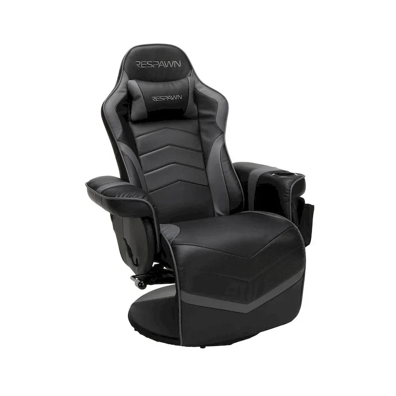Fauteuil de gaming inclinable avec repose-pieds
