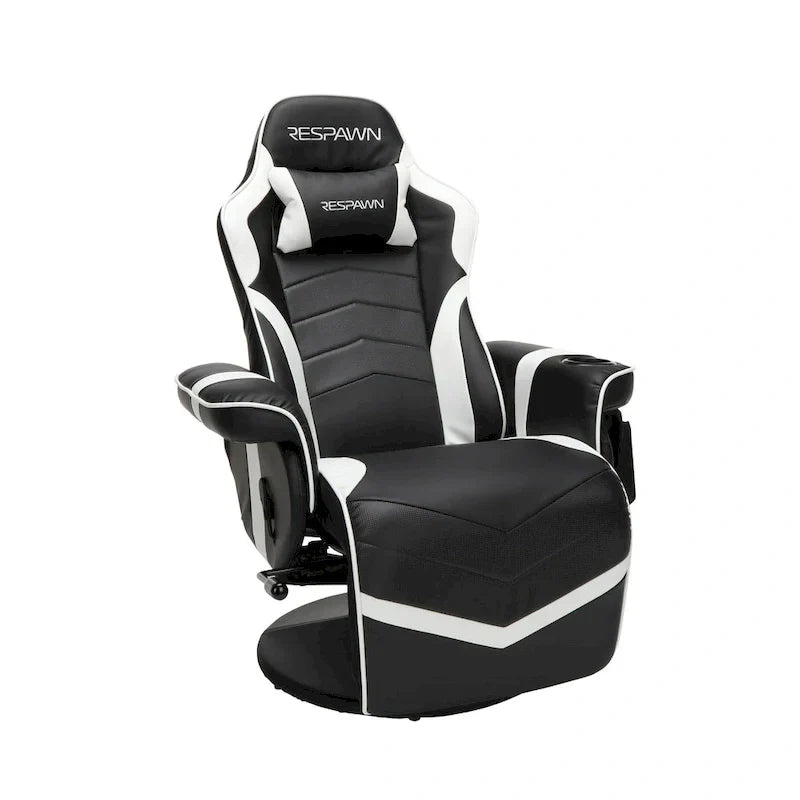 Fauteuil de gaming inclinable avec repose-pieds