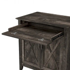 Key-West-Sekretärschreibtisch mit Aufbewahrungsschrank von Bush Furniture