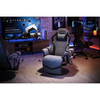 Fauteuil de gaming inclinable avec repose-pieds