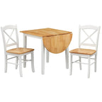 Simple Living Country Cottage Drop Leaf 3-piece Dining Set