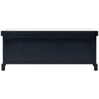 SAFAVIEH Fiorello 3-Drawer with Cushion Storage Bench - 47.3 W x 15 L x 19 H - 47Wx15Dx19H