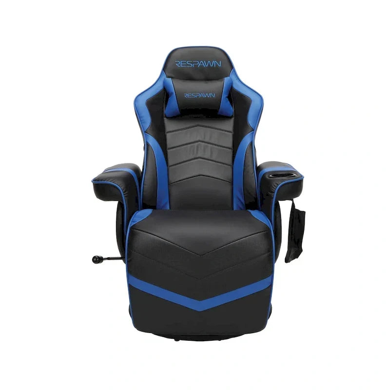 Fauteuil de gaming inclinable avec repose-pieds