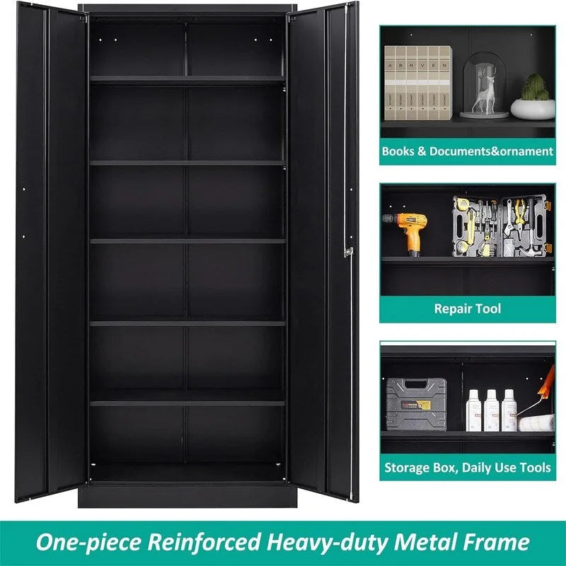 Armoire de rangement avec portes