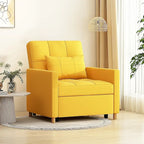 AECOJOY 3-in-1-Schlafsofa-Sessel mit Kissen und verstellbarer Rückenlehne