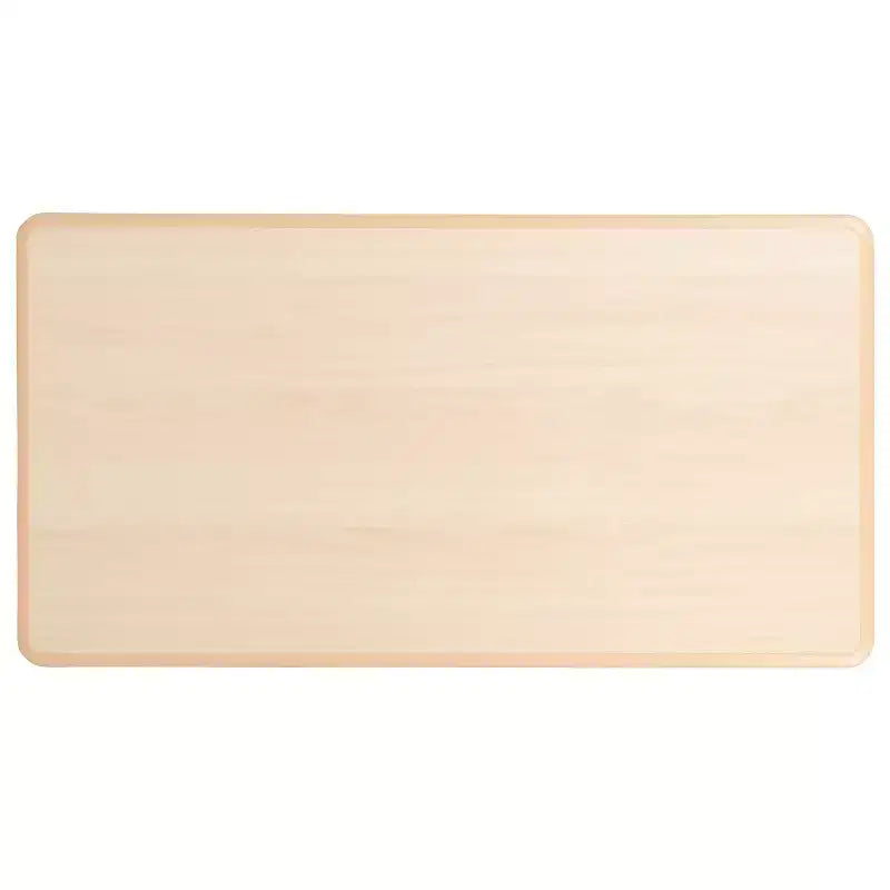 Ensemble table d’activités rectangulaire réglable en hauteur en plastique Emma and Oliver, 23,625 l x 47,25 L, avec 6 chaises