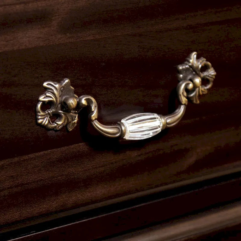 Ensemble traditionnel Vame de 2 pièces comprenant une commode à 9 tiroirs et un miroir, par Furniture of America