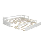 Ausziehbares Tagesbett mit Ausziehbett, hölzernes Tagesbett mit Ausziehbett