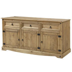 Buffet bahut en bois de 65 pouces, style ferme – Collection Corona