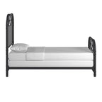 Black Metal Bed