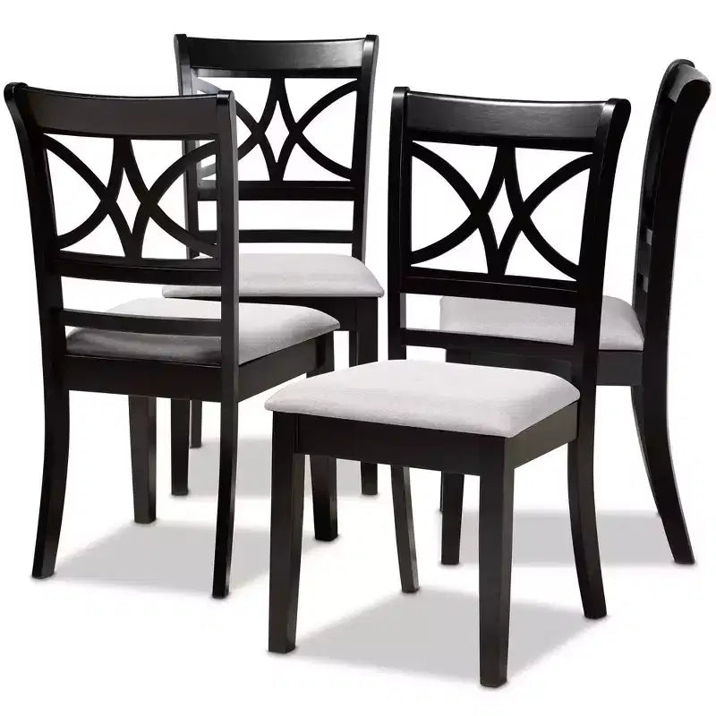 Ensemble de 4 chaises de salle à manger Clarke - Baxton Studio