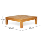 Brava 6-teiliges Outdoor-Set aus Akazienholz von Christopher Knight Home