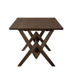 Ensemble de salle à manger moderne du milieu du siècle Simon de Christopher Knight Home, 5 pièces, en bois d’hévéa, avec chaises rembourrées en bouclé