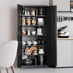 Armoire de rangement avec portes