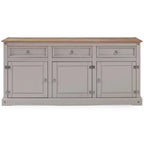 Buffet bahut en bois de 65 pouces, style ferme – Collection Corona