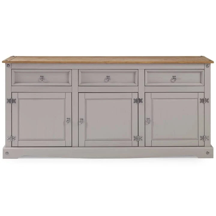 Buffet bahut en bois de 65 pouces, style ferme – Collection Corona