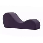 Avana elegante chaise longue voor yoga - Gemaakt in de VS - Ideaal voor stretchen, ontspanning, sporten en meer, 60D x 18W x 26H inch, lichtgrijs