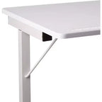 SewingRite SewStation 101 Portable Folding Sewing Table with Steel Legs, White - Perfect for Home, Office and Business