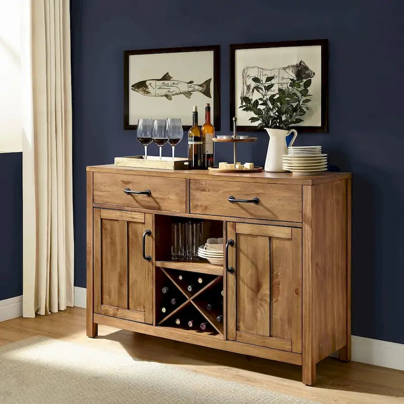 Buffet Crosley Roots finition naturelle - 52 W x 18 D x 36 H