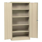 Edsal vrijstaande stalen kast, 36B x 18D x 72H, beige