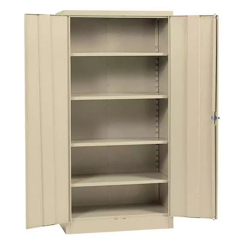 Edsal vrijstaande stalen kast, 36B x 18D x 72H, beige