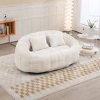 Fauteuil poire en chenille, canapé relaxant