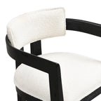 Chaise de salle à manger moderne et raffinée Conrad avec accoudoirs, par Christopher Knight Home