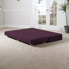 Tagesbett / ausklappbares Schlafsofa in Queen-Size – Microvelours