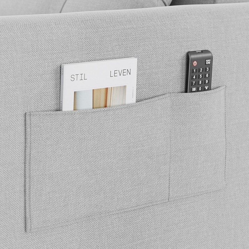 3-in-1 verstelbare slaapbank, uitschuifbare stoelbank, omvormbaar vouwbed voor de woonkamer