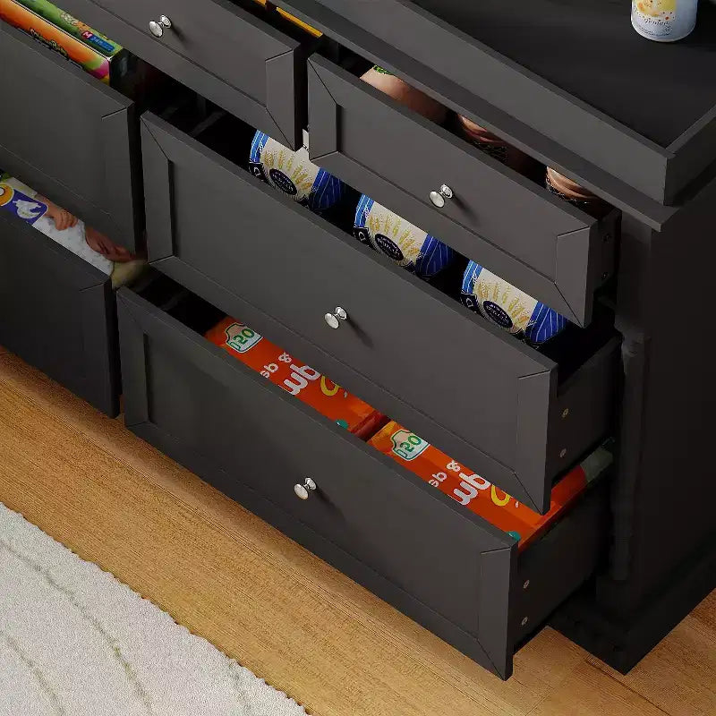 Table à langer et commode polyvalente pour bébé Famapy : design convertible, tiroirs spacieux, évolue avec votre enfant