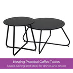 Ensemble de terrasse en rotin tressé GRANDPATIO de 5 pièces avec causeuse