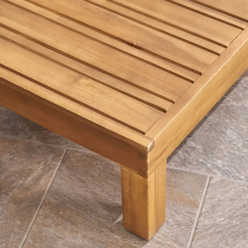 Brava 6-teiliges Outdoor-Set aus Akazienholz von Christopher Knight Home