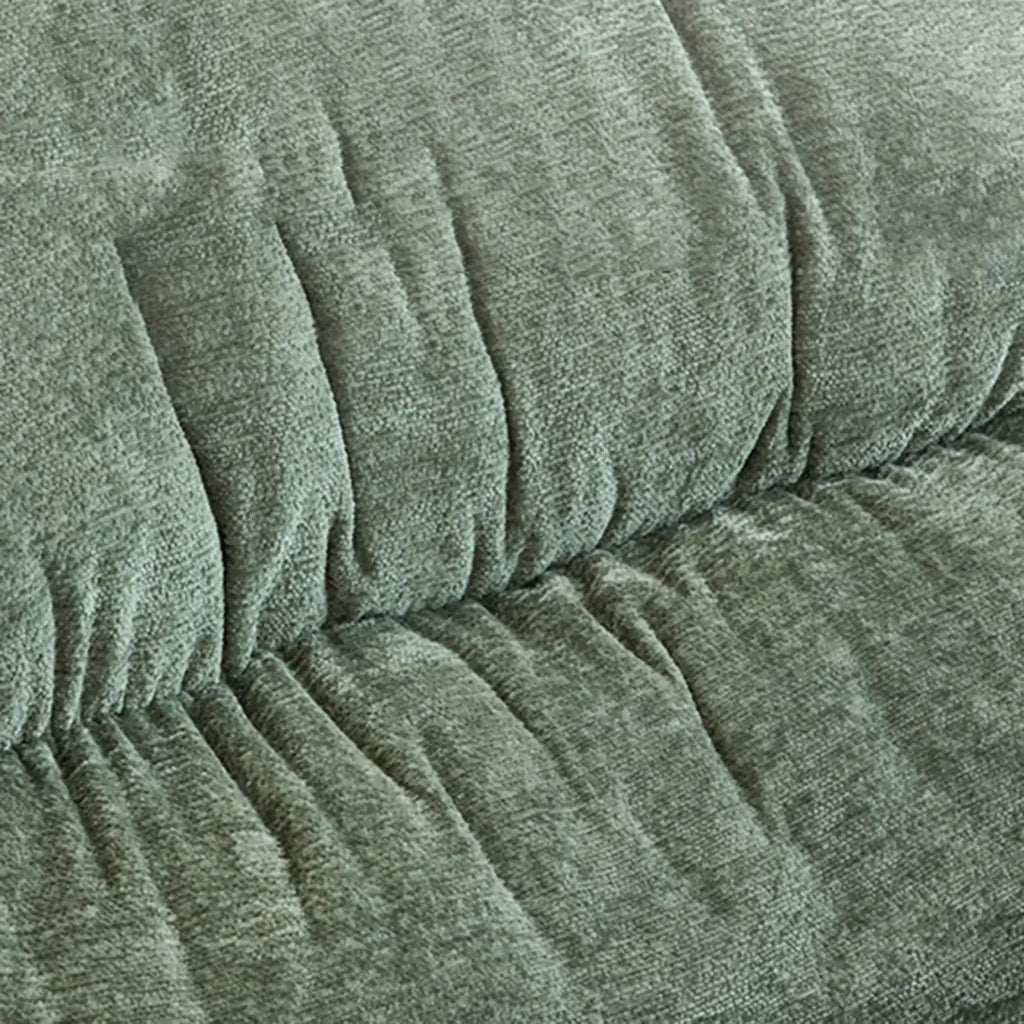 Fauteuil à bascule moderne en velours, ergonomique et rembourré, pour chambre de bébé