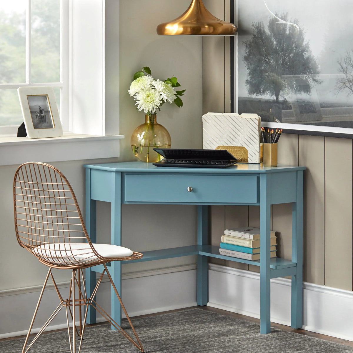 Bureau d’angle Lincoln de Porch & Den
