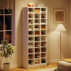 Tribesigns 10-Tier Shoe Storage Cabinet with 30 Cubbies