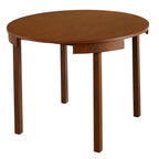 Ensemble de salle à manger rond compact Harrisburg Tobey de 5 pièces