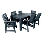 HIGHWOOD PROFESSIONAL 7-teiliges Garten-Ess-Set 42x72
