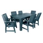 HIGHWOOD PROFESSIONAL 7-teiliges Garten-Ess-Set 42x72