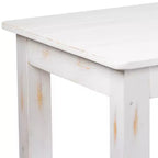 Table de salle à manger de ferme rectangulaire en pin massif Flash Furniture, 46 x 30