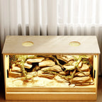 Habitat pour reptiles — terrarium spacieux pour lézards, serpents et autres — 47,2