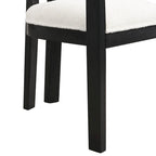 Chaise de salle à manger moderne et raffinée Conrad avec accoudoirs, par Christopher Knight Home