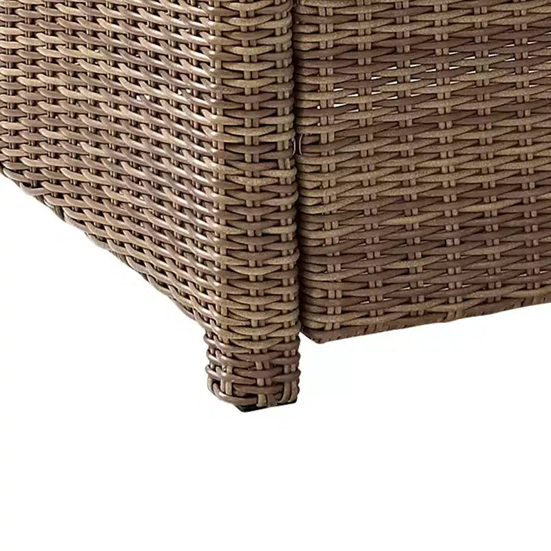 Ensemble de conversation 4 pièces Bradenton en résine tressée pour extérieur – Crosley