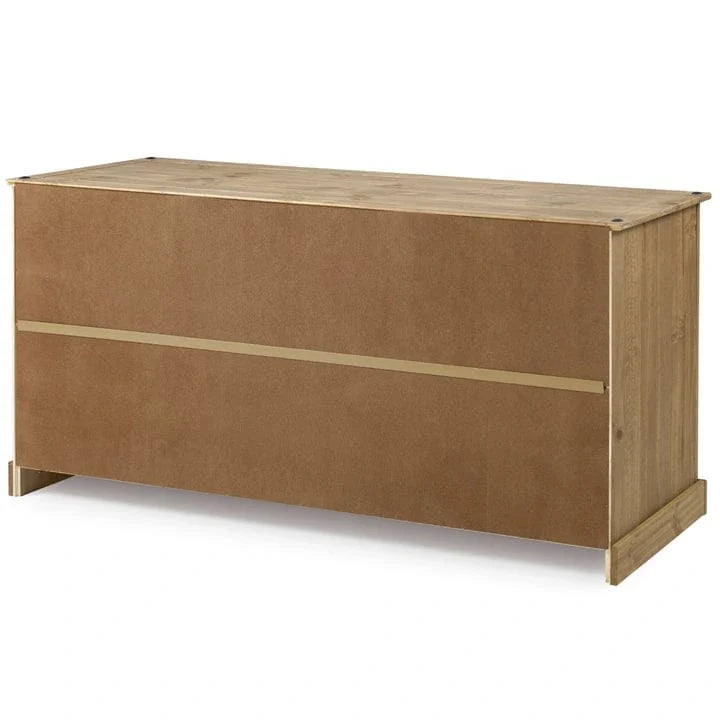 Buffet bahut en bois de 65 pouces, style ferme – Collection Corona
