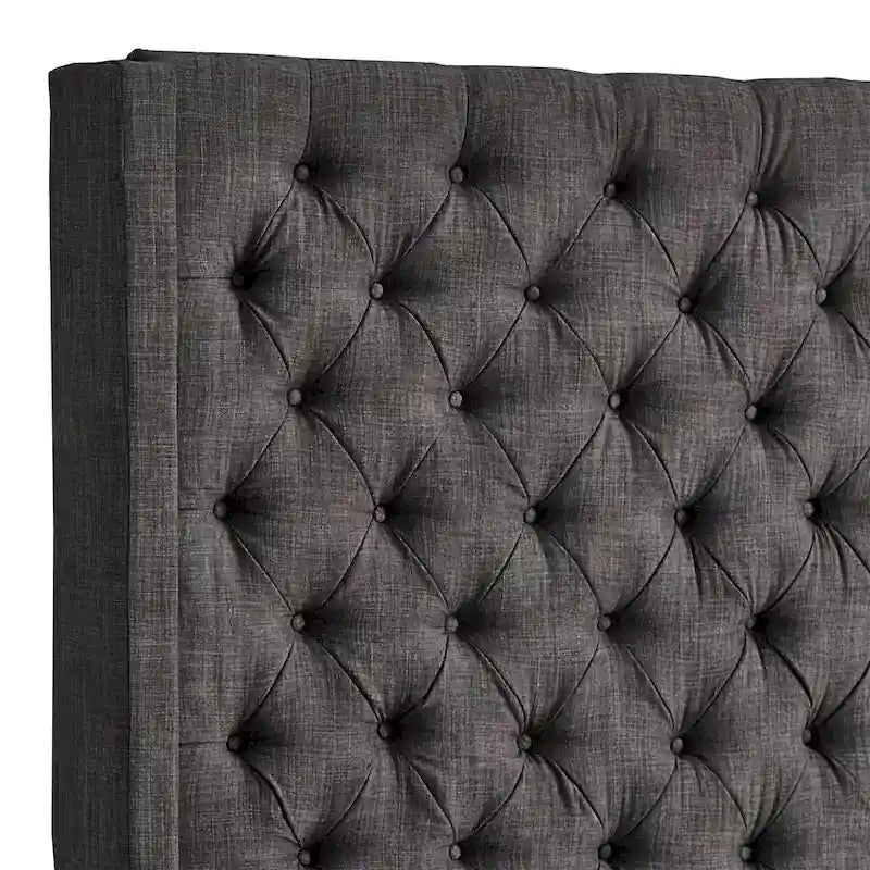 Naples-Kopfteil mit Knopfheftung und Wingback-Design, nur von iNSPIRE Q Artisan