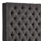 Naples-Kopfteil mit Knopfheftung und Wingback-Design, nur von iNSPIRE Q Artisan