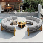 6-Person Outdoor Seating Group with Cushions & 1Coffee Table
