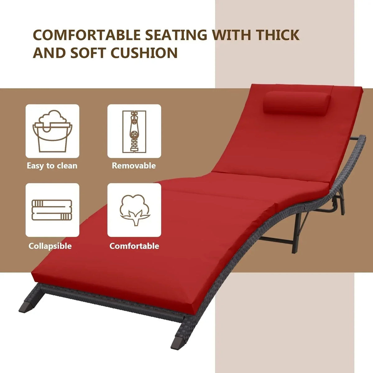 Kullavik 3-teiliges Outdoor-Loungesessel-Set
