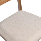 Ensemble de 4 chaises de salle à manger en bois avec dossier à barreaux
